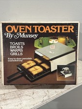 VTG Oven Toaster By Munsey 10 BC 4145 NEW FACTORY CLOSED BOX 650W 120V NOS MCM picture