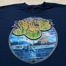 Yes Band Concert Tour USA Music Band All size Navy Shirt Gift Fans picture