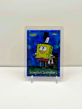 2025 Topps Chrome Sapphire SpongeBob SquarePants #25 A89 picture
