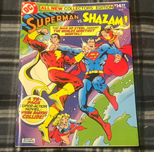DC Comics Collectors' Edition C-58 Superman vs. Shazam reg cover & foil variant picture