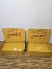 PAIR Mr Butt Snuffer Vintage Metal Ashtray Made In Chicago USA new  picture
