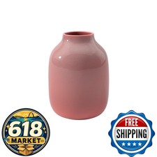 like. by Villeroy & Boch Perlemor Home Nek Vase Rose Pink 8.66 in picture