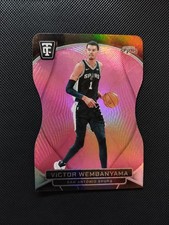 Victor Wembanyama 2024-25 Panini Totally Certified Pink Die-Cut #98 - 061/125 picture