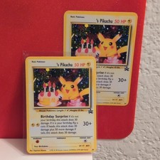 Birthday Cake ______’s Pikachu Fan Art Sticker NON-HOLO Matte Easy To Write On picture
