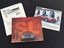 1999 Mercedes SL-class Sales Brochure R129 500 600 SL500 SL600 '99 US Catalog picture