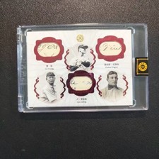 CyYoung Honus Wagner Lou Gehrig 08/25 Eternal Revelation 2026 celebrities Relic picture