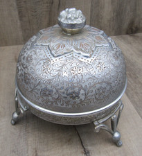 Antique Fred Zimbalist Music Box Swiss w/Thorens Movement Nickel-Silver **VIDEO* picture