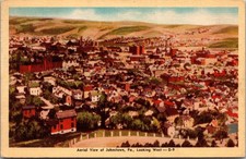 Aerial View West Johnstown PA Vintage Postcard 5P19-15 picture