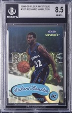 1999-00 FLEER MYSTIQUE #107 RICHARD HAMILTON BGS 8.5 picture