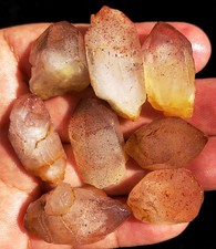 60g 8PC Fire Quartz Crystal Lepidocrocite Ignite your Passion Purpose Pl ie4405 picture