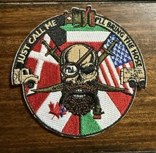 USAF 386 ELRS Just Call Me I’ll Bring The Hose Morale Patch, Kuwait, Air Force picture