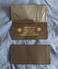2 Vintage Marquette Savings Association Plastic Money Holders Erie PA picture