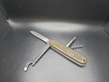 Vintage German Army Pocket Knife GAK 1 108mm CCM Rostfrei Military Surplus BW picture