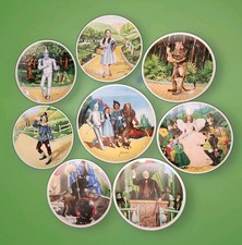 Wizard of Oz Collector Plates Complete Set of 8 Knowles 1977-1979 Limited Editio picture