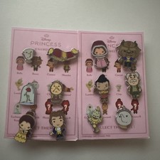 Disney PALM Beauty and the Beast Micro Pin Full Set LE 500/250 WITH CHASER picture