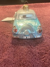 POLONAISE 1956 Ford Blue Thunderbird Polish Glass Christmas Ornament Licensed picture