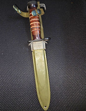 Camillus US WW2  Knife w/ U.S. M8A1 VP Co Scabbard picture