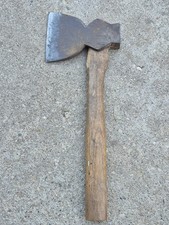 vintage plumb hatchet , RDG. Co. Railroad,  sign, tool original picture