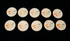 Vintage Mumper's Dairy,Elizabethtown, Pa. Mini Creamer Caps picture