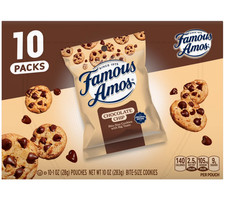 Famous Amos Classic Chocolate Chip Cookies, 10 Pack Box 1oz Bag picture