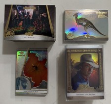 Cryptozoic CZX Jurassic Park Complete Master Set + All 3 Inserts DINO STR PWR picture