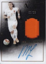 2016-17 Panini Noir Memorabilia Autographs Color #19 Memphis Depay/65 picture