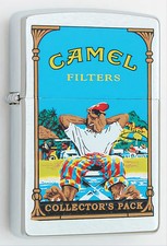 Zippo Joe Camel 1998 Collector Pack Z399 Joe At The Beach 150 Made RJR Camel  picture