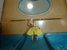 Vintage Swiss Reuge Dancing Ballerina Musical Jewelry Box Automaton (See Video) picture