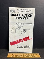 Manual FIE Texas Ranger & Little Ranger Revolver Models Tex-22 & Combo picture