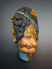 Rare - Vintage Bossons Grenadier of Pied Da La Garde 1805 ChalkWare  Wall Mask  picture