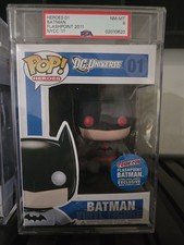 PSA 8 Funko Pop DC Universe Flashpoint Batman #01 NYCC Exclusive LE 480  picture