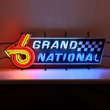 BUICK GRAND NATIONAL NEON SIGN WITH BACKING – 5BCKGN picture