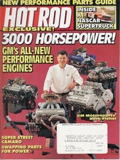 Hot Rod Magazine March 1996 Exclusive 3000 Horsepower Gm New Engines picture