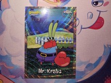 2025 Topps Chrome SpongeBob Mr. Krabs Silver Wave Refractor /175 picture
