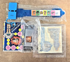 VTG 1979 Lot McDonald's Star Trek NAVIGATION BRACELET & Iron-on Happy Meal Toys picture