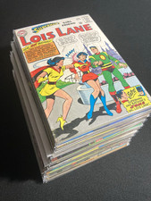Superman's Girlfriend Lois Lane 36 Book Silver Age Lot 59-129 Giant Size VG Avg picture