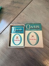 Vintage Continental Oasis Menthol Mist Cigarettes Flip Top Lighter with Box picture