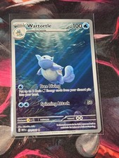 Pokémon TCG Wartortle 171/165 SV Scarlet & Violet 151 IR Holo Full Art EN 2023 picture