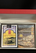 Vintage Bicycle Tall Stacks '95 Playing Cards Decks Port of Cincinnati Sealed picture