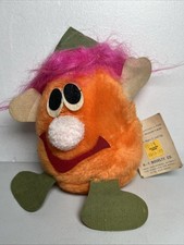 Vintage 1970s Six Flags Magic Mountain Bloop Troll Mascot WITH TAG picture