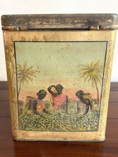 Vintage Thomas J. Lipton 5 Lb Tea Tin Ceylon Litho Advertising Canister picture