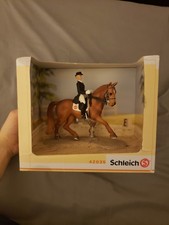 Schleich 42035 Dressage Riding Set Retired New In Box Made In 2009 Collectible picture