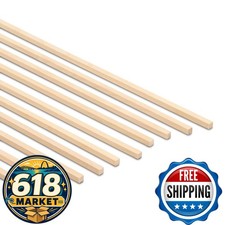 Woodpeckers Wooden Square Dowel Rod 3/16-inch x 36 Pack of 100 picture