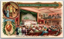 Auditorium Main Plant HJ Heinz Company Pittsburgh PA RARE ANTIQUE Postcard 9101 picture