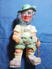 Vintage Heico West Germany Hiker Bobblehead Troll Figurine  picture