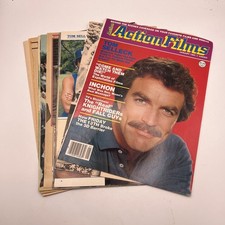Vintage Tom Selleck Magazine Clippings Scrapbook Pages 1983 Action Films McCalls picture