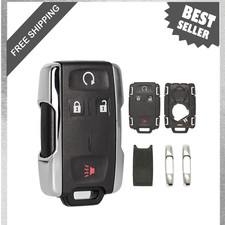 Key Fob Shell Case Replacement for Chevy Silverado GMC Canyon Sierra 2014 2023 4 picture