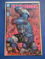 Transformers #1 Maria Wolf Exclusive Foil Variant Soundwave Skybound Image picture