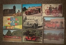 27 FIRE FIGHTING, ENGINES, ETC Vintage Postcards Lot picture