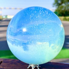 1.18LB Top opalite Ball Quartz Crystal Sphere Reiki Healing picture